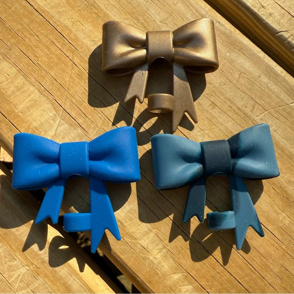 Bow Straw Toppers for Stanley Quenchers